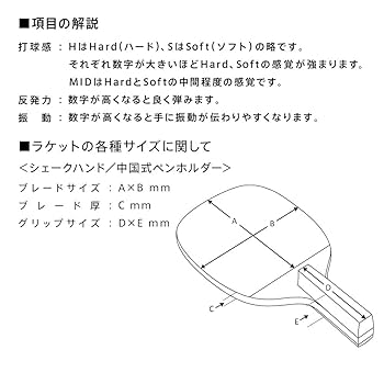 Amazon | ヴィクタス(VICTAS) 卓球 ラケット WFS ROTOR WFS